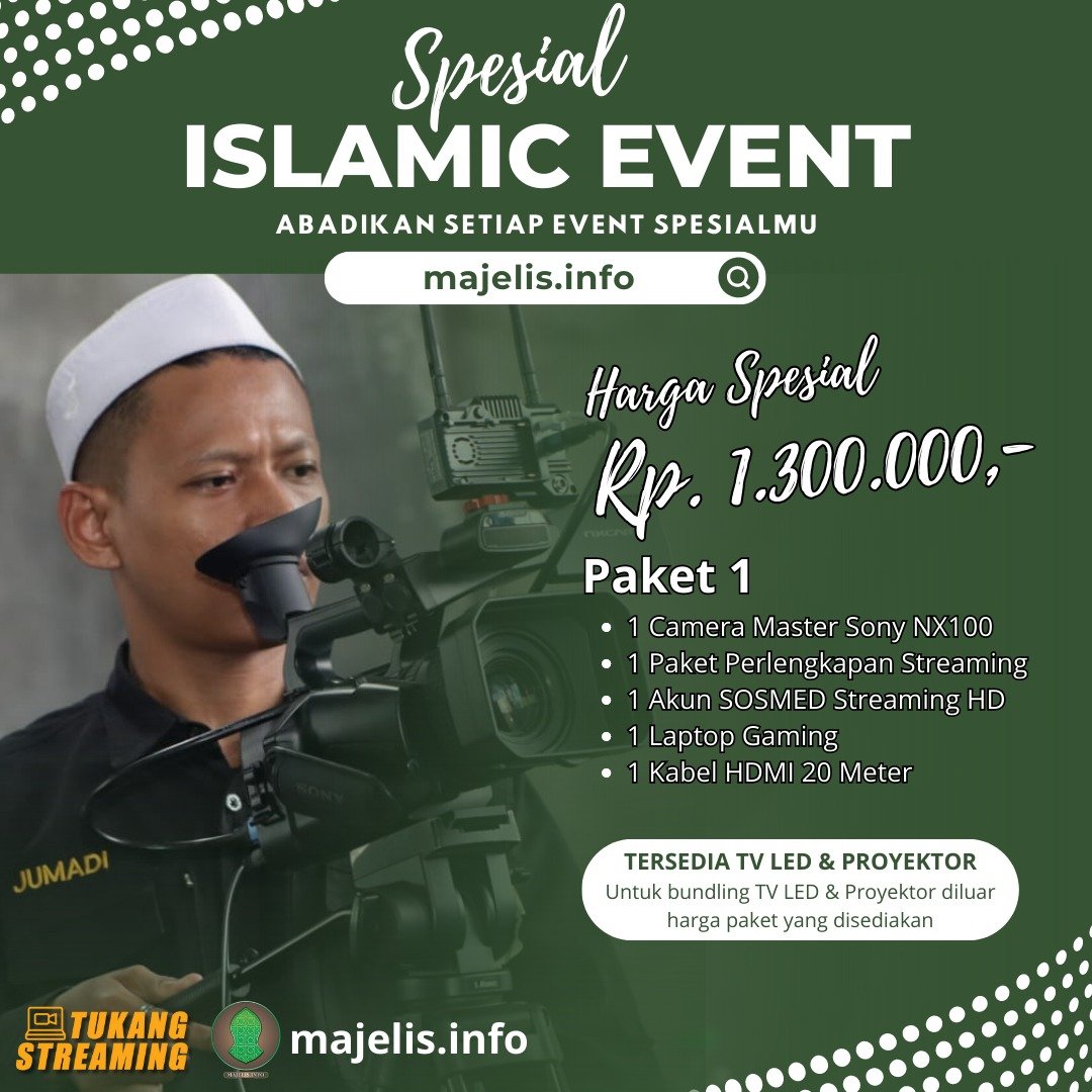 Paket 1 Jasa Live Streaming 