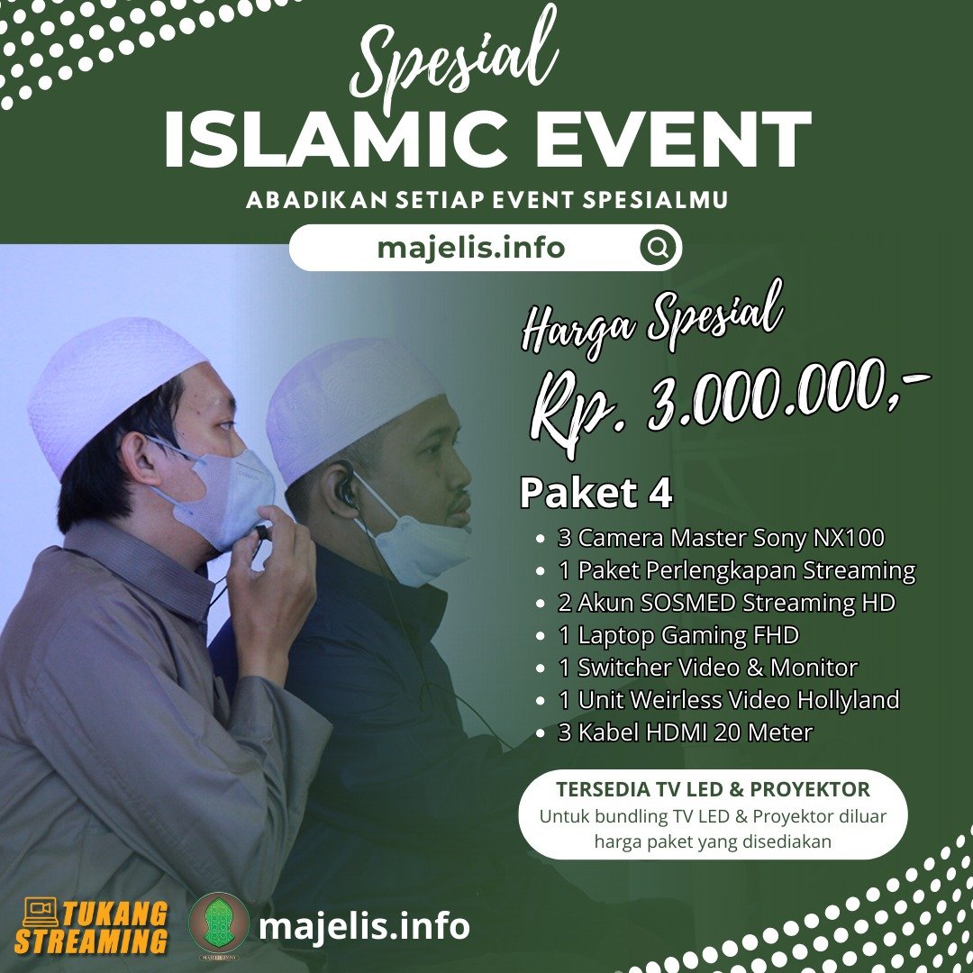 Paket 4 Jasa Live Streaming 