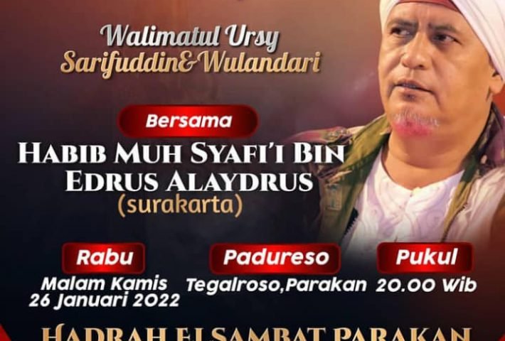Majelis Sholawat Bersama Habib Muh Syafi’i Alydrus Surakarta
