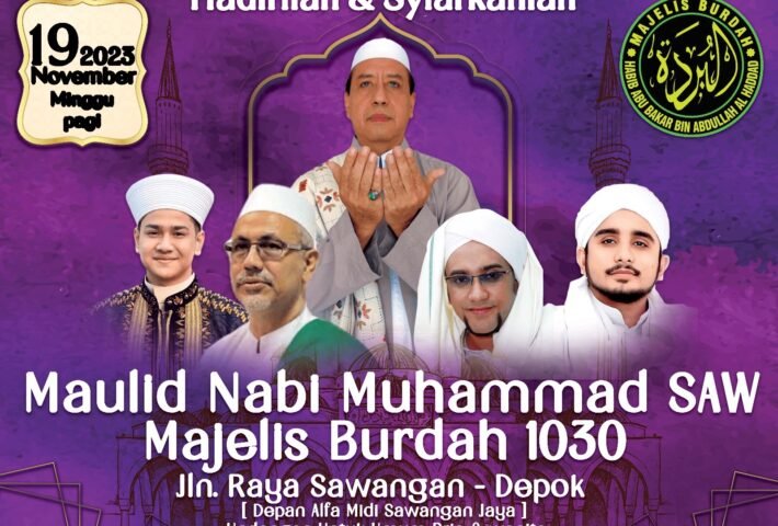 Maulid Nabi Muhammad SAW di Majelis Burdah