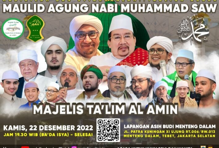 Maulid Nabi Muhammad SAW bersama Majelis Ta’lim Al-Amin