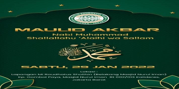 Maulid Nabi Muhammad SAW 1443 H
