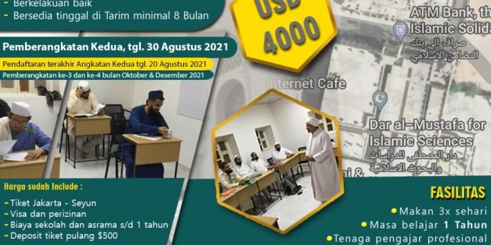 Wujudkan Keinginan Belajar di Kota Tarim