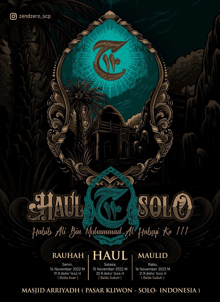 Haul Solo Haul Habib Ali bin Muhammad Al Habsyi ke 111 tahun 2022