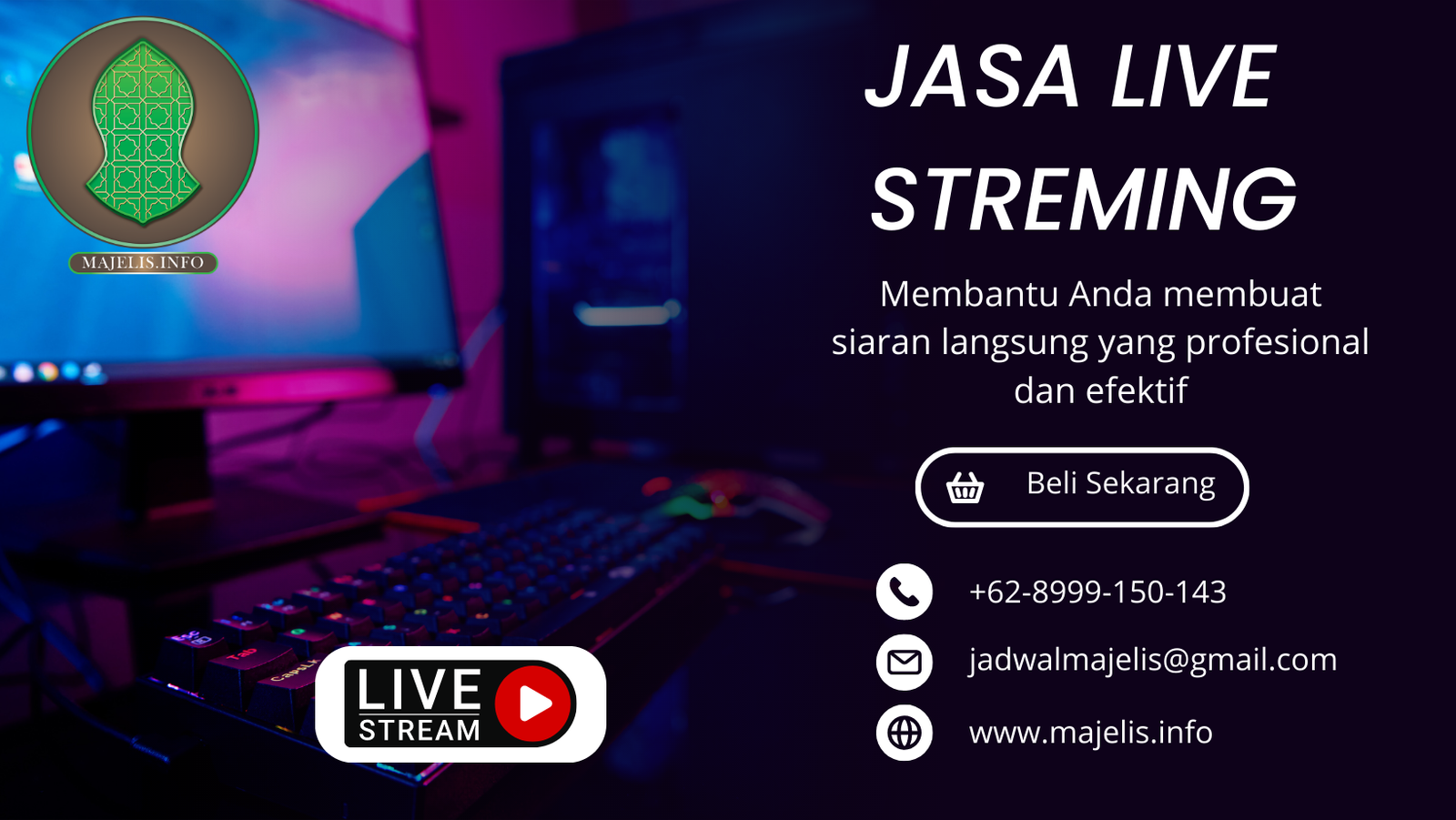 Jasa Live Streaming Gratis Rekaman: Menjangkau Jutaan Penonton dengan Layanan Profesional dan Interaktif