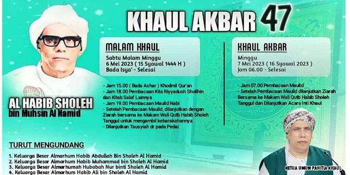 Haul Habib Sholeh Tanggul ke 47 | Acara Besar