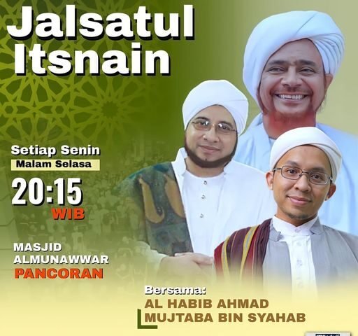 Jadwal Majelis Rasulullah SAW Malam Selasa