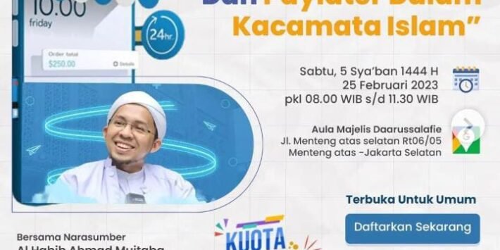 Dauroh Ilmiah 2023 Segera Daftar!