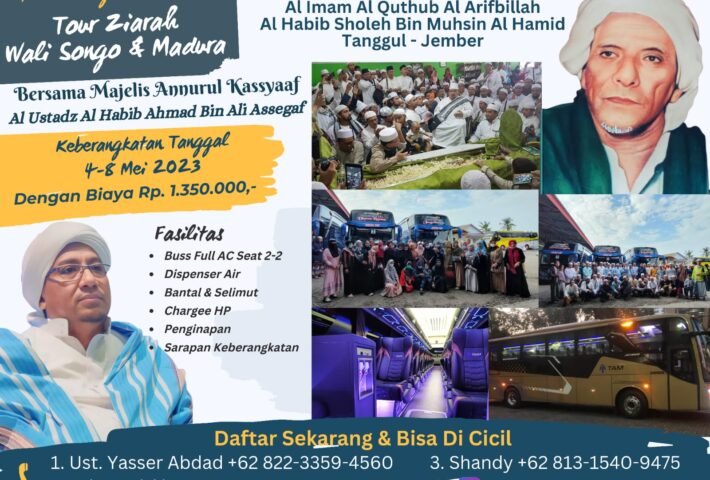 Ziarah Wali Songo, Madura Serta Haul Habib Sholeh Tanggul. Segera Daftar!