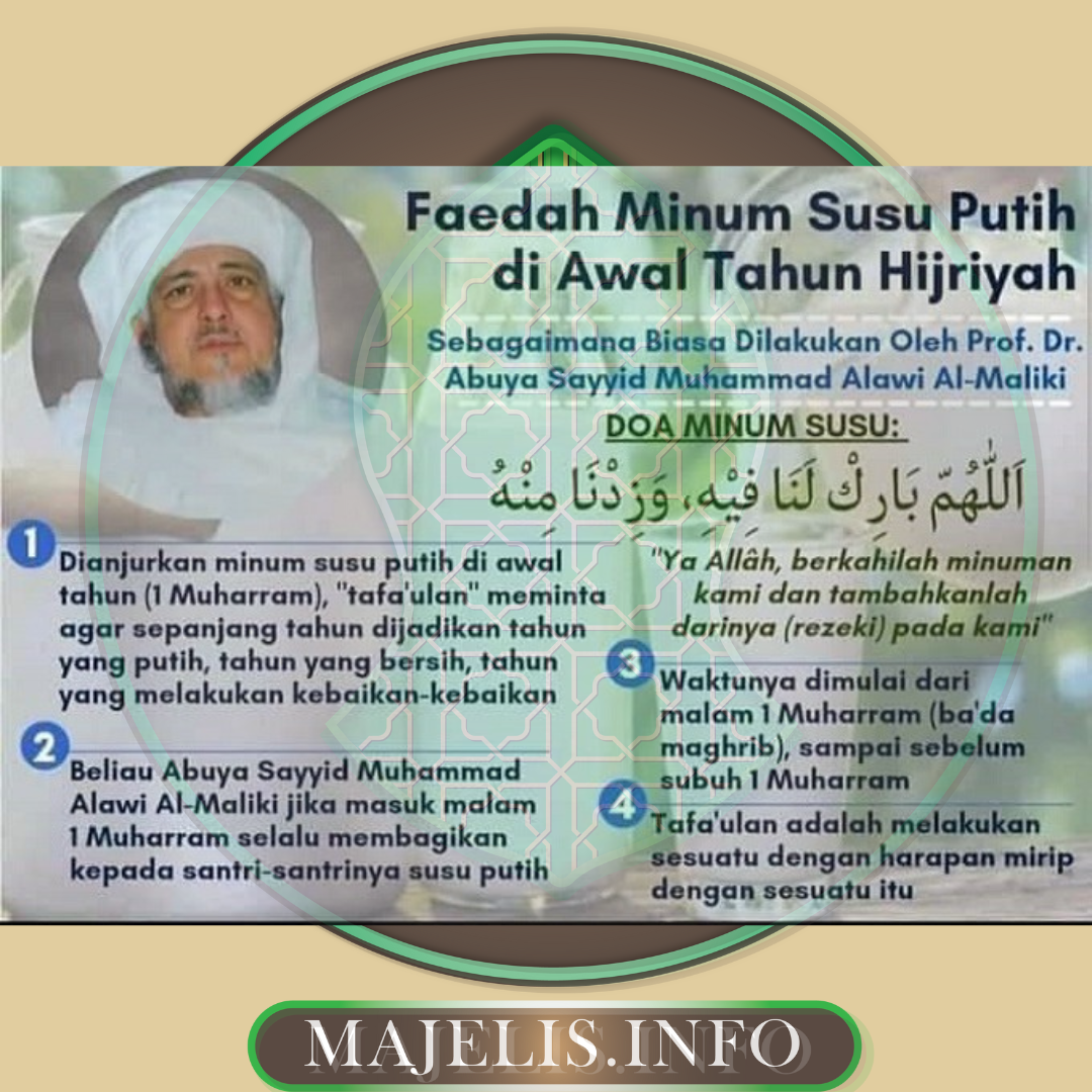 Keutamaan Minum Susu pada Malam 1 Muharram