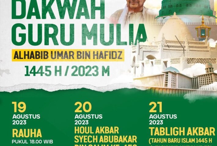 Haul Syekh Abubakar bin Salim di Cidodol 20-21 Agustus 2023 Segera
