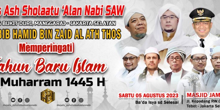 Tabligh Akbar Tahun Baru Islam Muharram 1445 H: Meriahkan dengan Santunan Yatim dan Yatim-Piatu serta Merayakan HUT RI ke-78