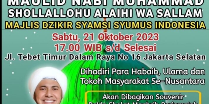 Tabligh Akbar & Maulid Nabi SAW di Majlis Syamsi Syumus Pusat: Merayakan Cahaya Islam