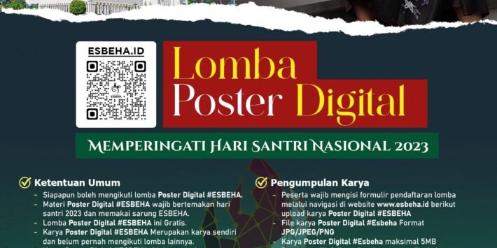Lomba Poster Digital “Santri Fest 2023” dalam Rangka Hari Santri Nasional 2023