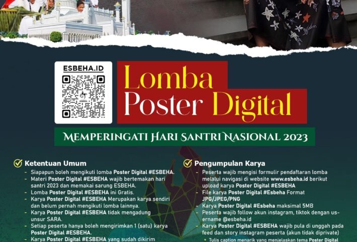 Lomba Poster Digital “Santri Fest 2023” dalam Rangka Hari Santri Nasional 2023