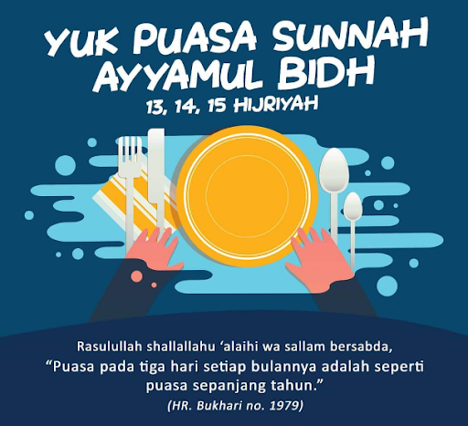 niat puasa ayyamul bidh berapa hari