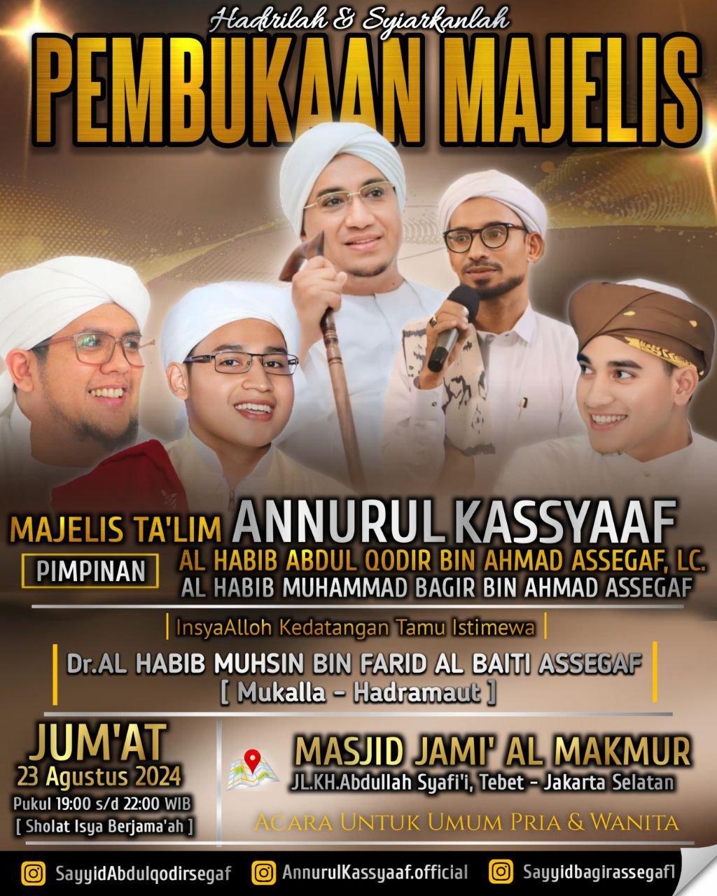 Pembukaan Majelis Annurul Kassyaaf